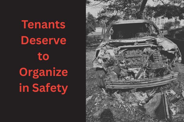 Standing With Organizers After Incident at Evergreen Ridge Apartments